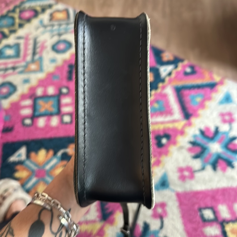 Mini Tiny Small Purse Black White The Cambridge Satchel Company New - Picture 4 of 8